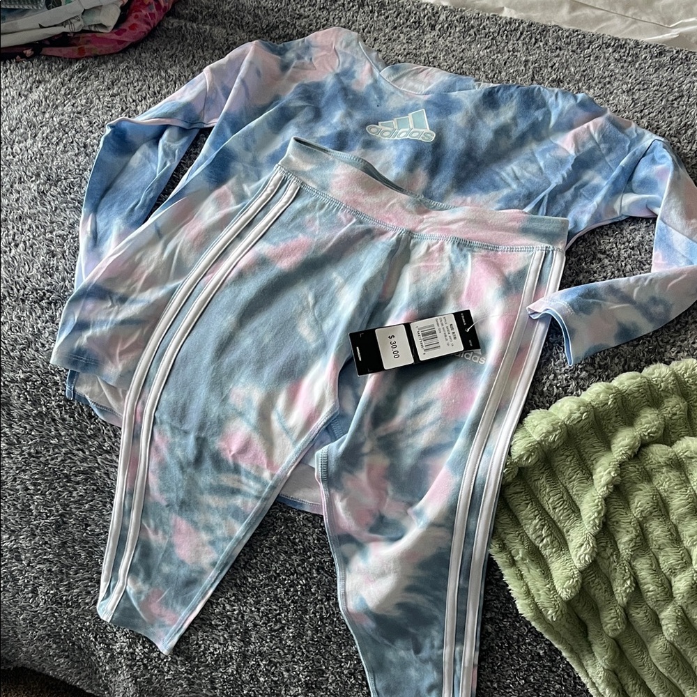 Adidas Pastel Tie-Dye Tracksuit